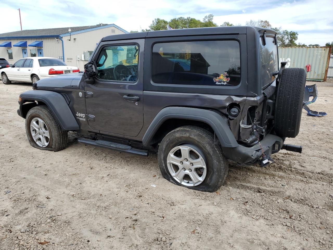 Image 2 of 2019 JEEP WRANGLER SPORT 2019 with VIN 1C4GJXAG7KW619260