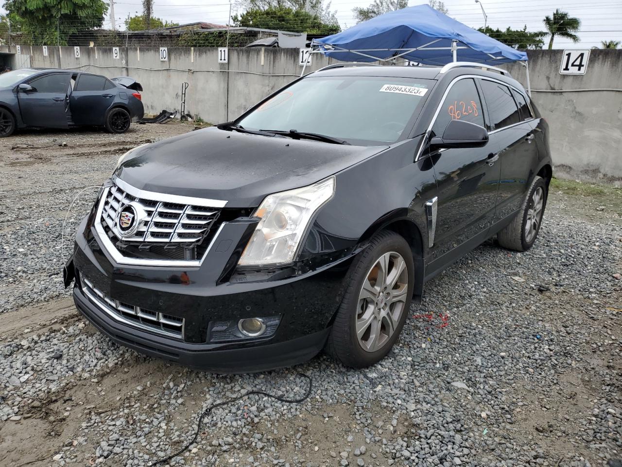 Image 1 of 2014 CADILLAC SRX LUXURY COLLECTION 2014 with VIN 3GYFNBE31ES659998