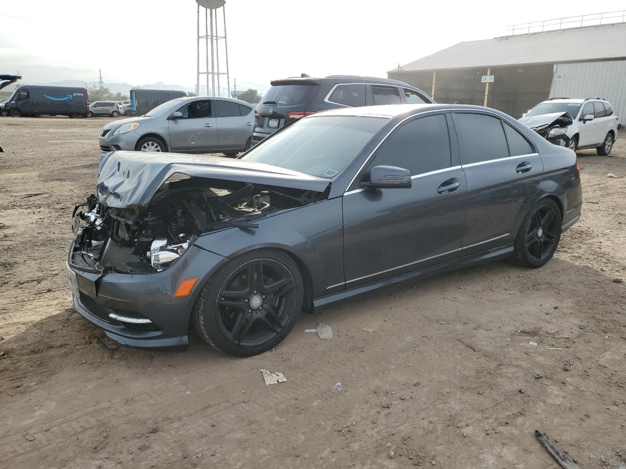 Image 1 of 2011 MERCEDES-BENZ C 300 4MATIC 2011 with VIN WDDGF8BB3BR134113