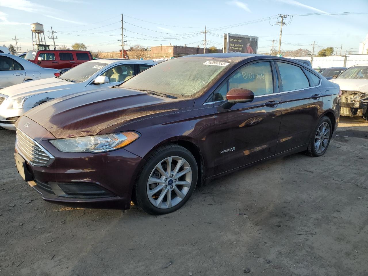 2017 FORD FUSION SE HYBRID 2017 image