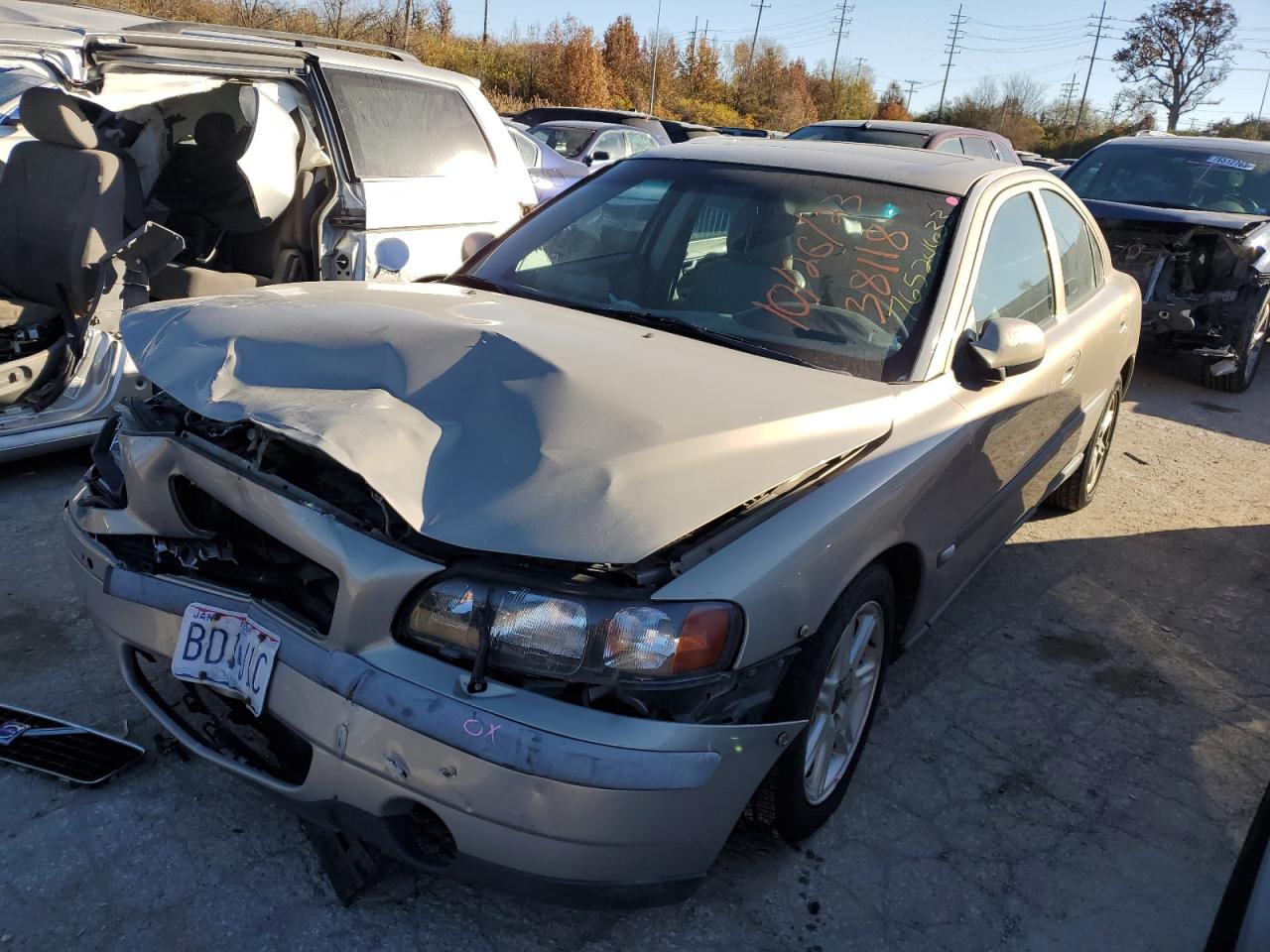 Image 1 of 2002 VOLVO S60  2002 with VIN YV1RS61R022159278