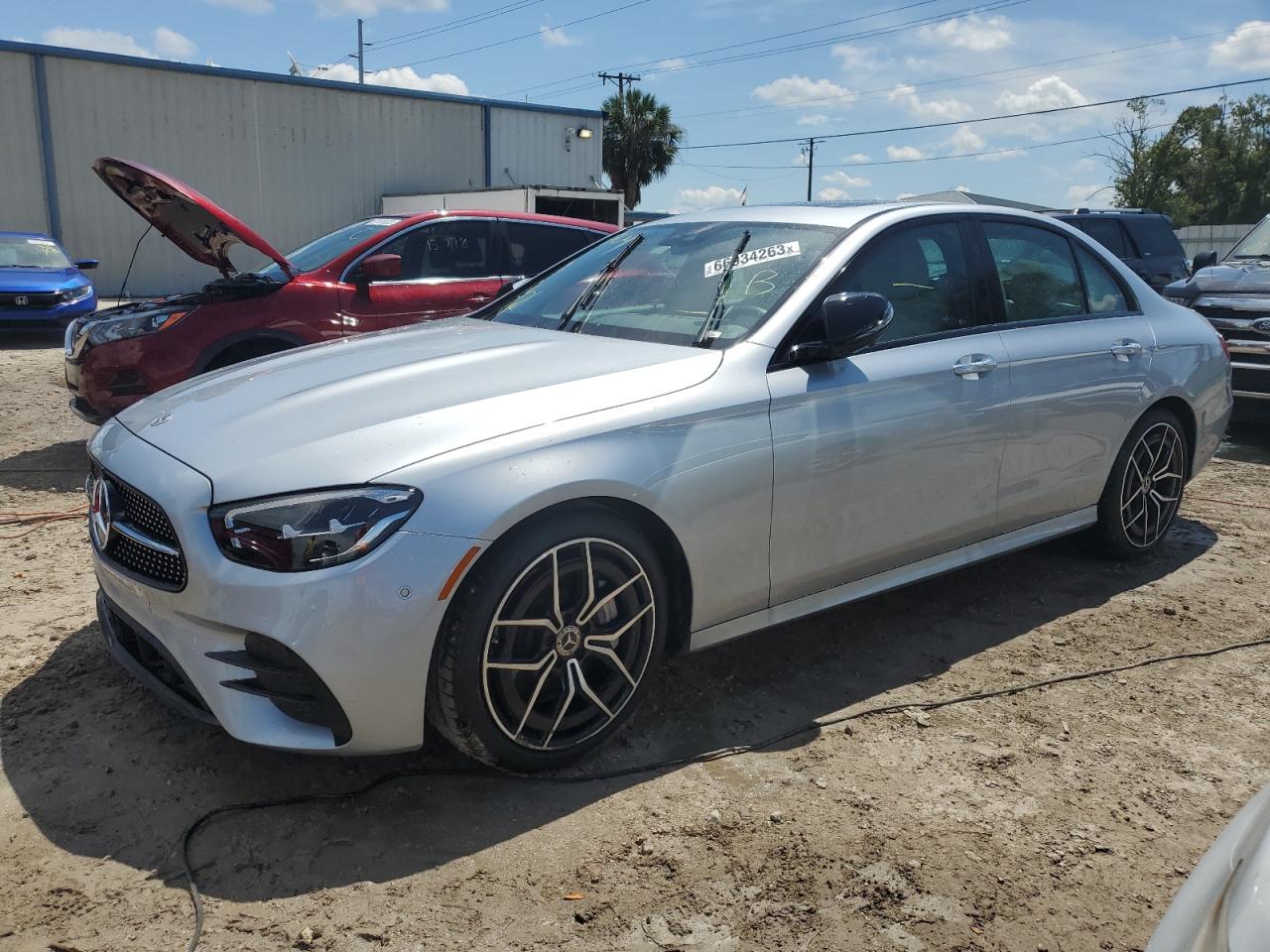 Image 1 of 2022 MERCEDES-BENZ E 350 2022 with VIN W1KZF8DB6NB034039