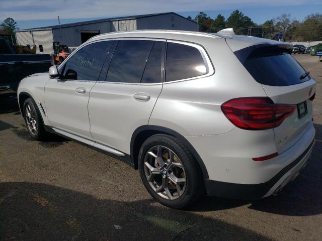 Image 2 of 2021 BMW X3 SDRIVE30I 2021 with VIN 5UXTY3C02M9H77401