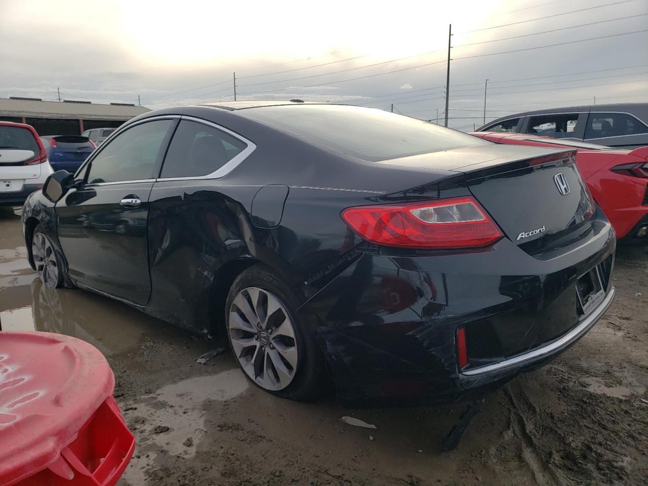 Image 2 of 2014 HONDA ACCORD EXL 2014 with VIN 1HGCT1B8XEA016402