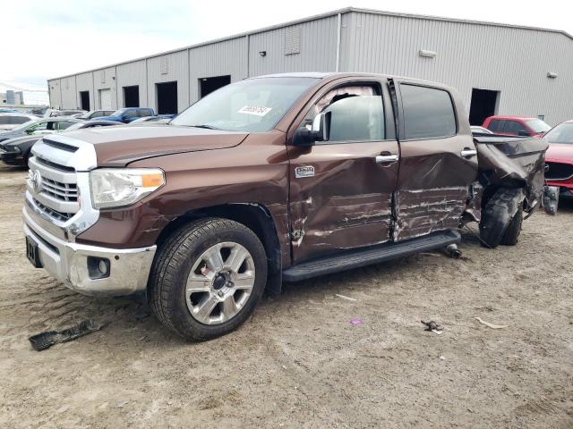 Image 1 of 2015 TOYOTA TUNDRA CREWMAX 1794 2015 with VIN 5TFAW5F18FX433503