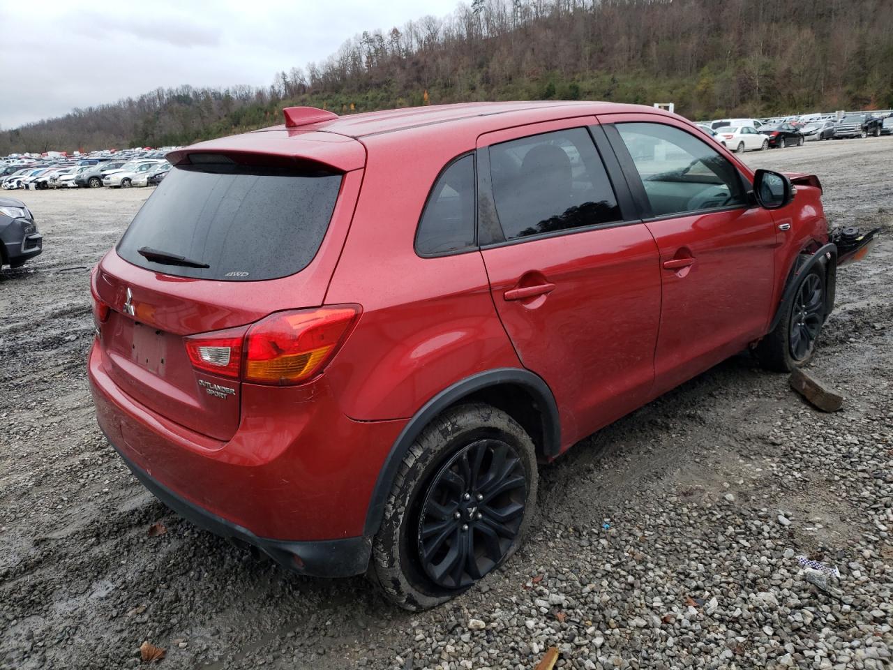Image 3 of 2017 MITSUBISHI OUTLANDER SPORT ES 2017 with VIN JA4AR3AU8HZ067556