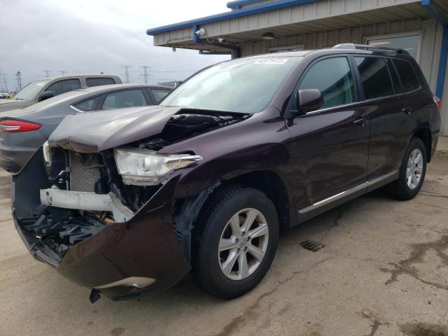 Obraz 1 z 2013 TOYOTA HIGHLANDER BASE 2013 z VIN 5TDBK3EH7DS187193