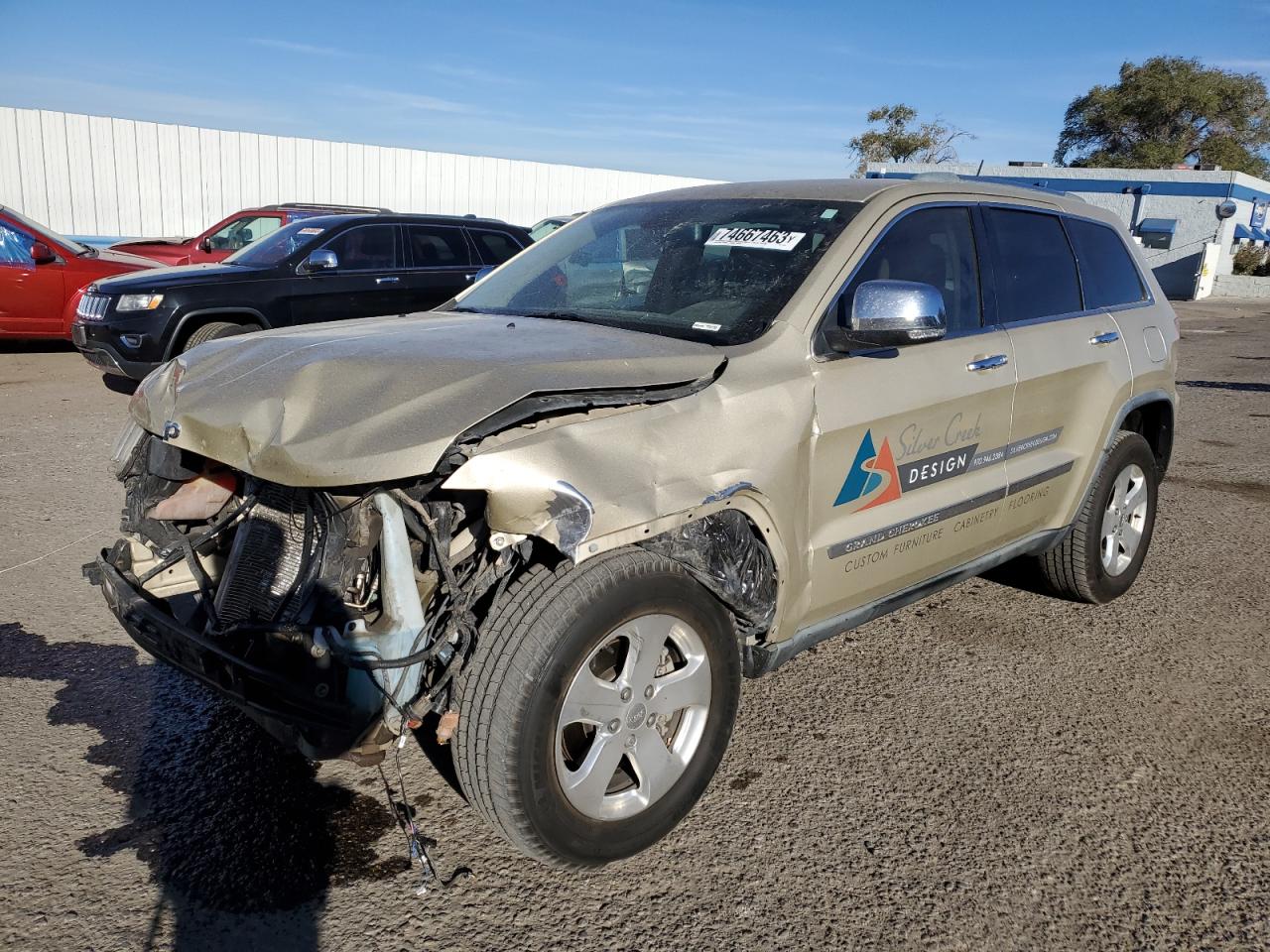 Image 1 of 2011 JEEP GRAND CHEROKEE LIMITED 2011 with VIN 1J4RR5GGXBC744942