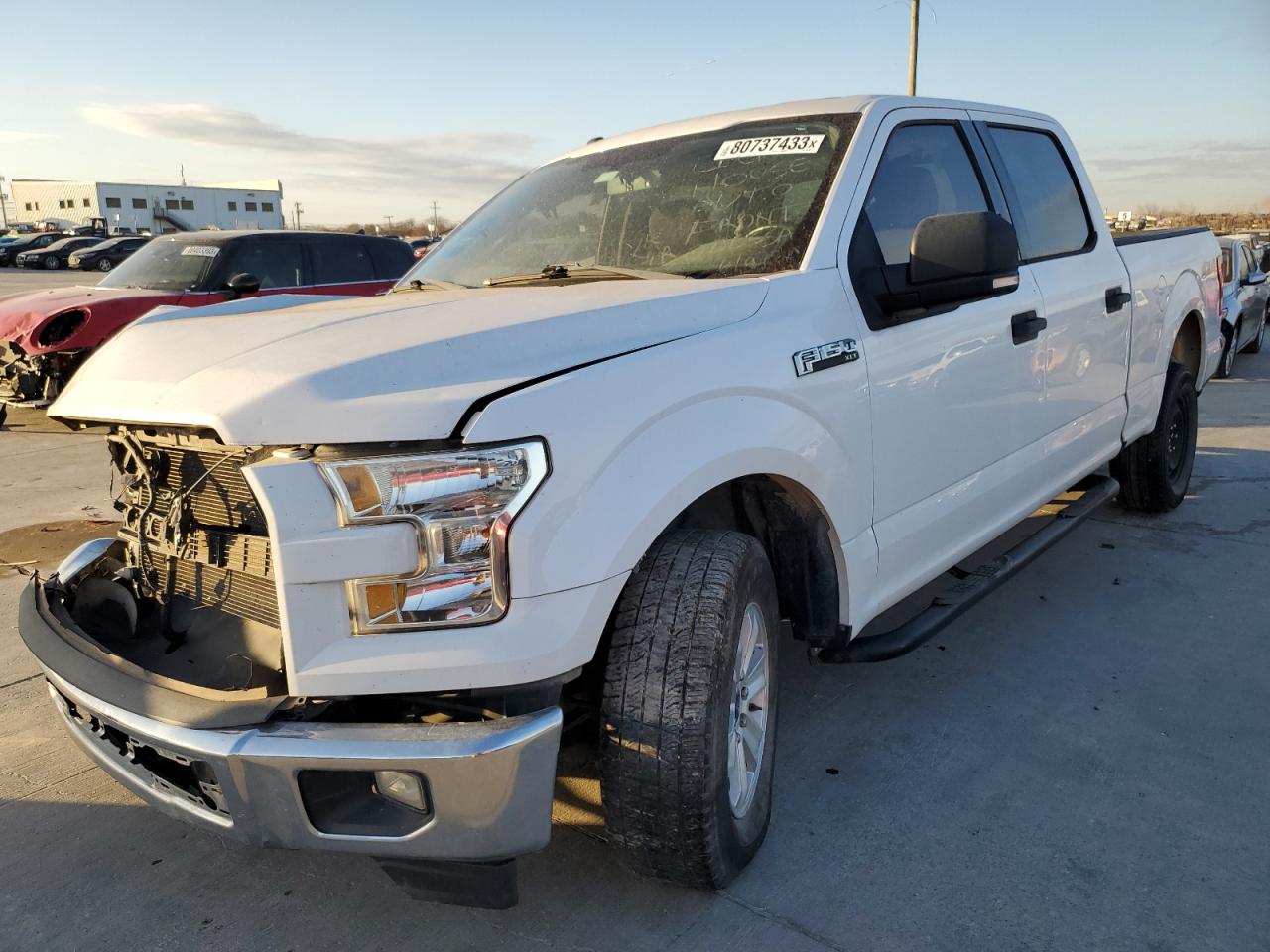 Image 1 of 2017 FORD F150 SUPERCREW 2017 with VIN 1FTFW1EF5HKD01102