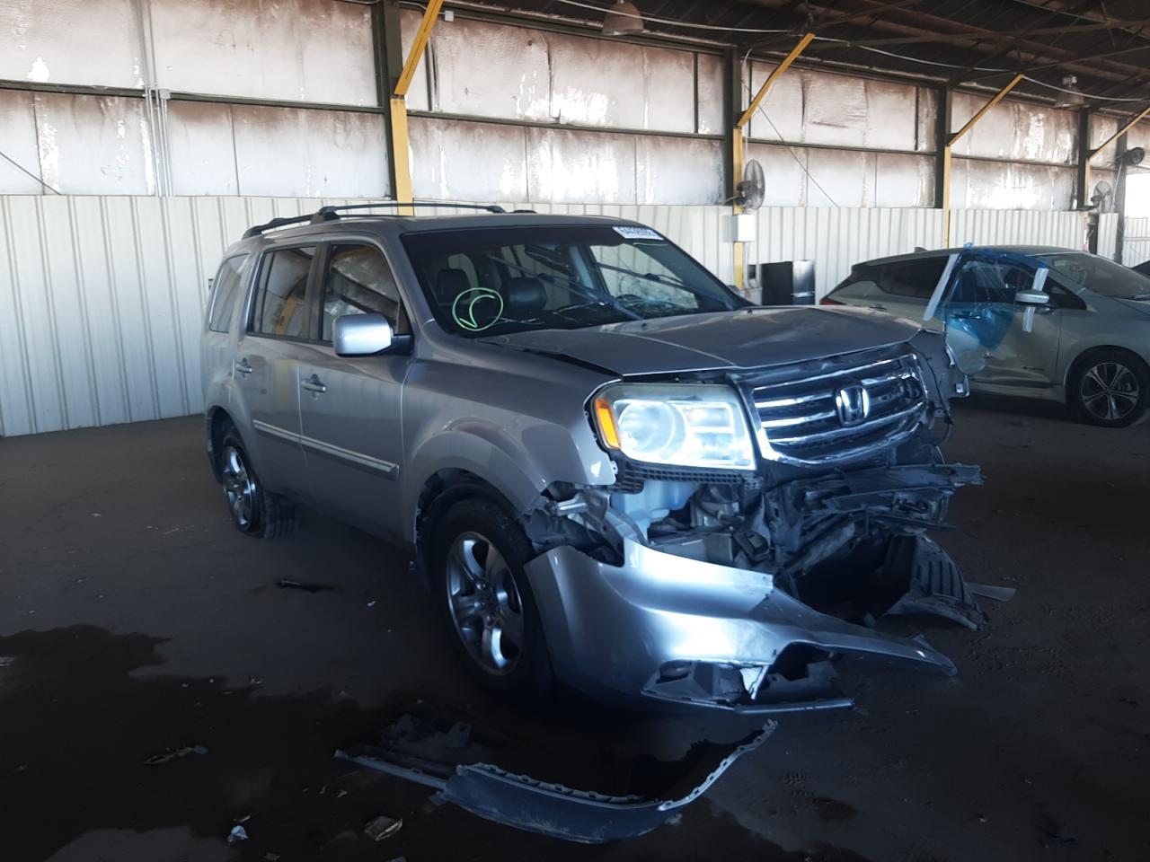 Image 1 of 2012 HONDA PILOT EXL 2012 with VIN 5FNYF3H61CB022087