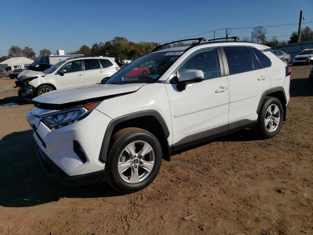 Image 1 of 2019 TOYOTA RAV4 XLE 2019 with VIN 2T3P1RFVXKW014456