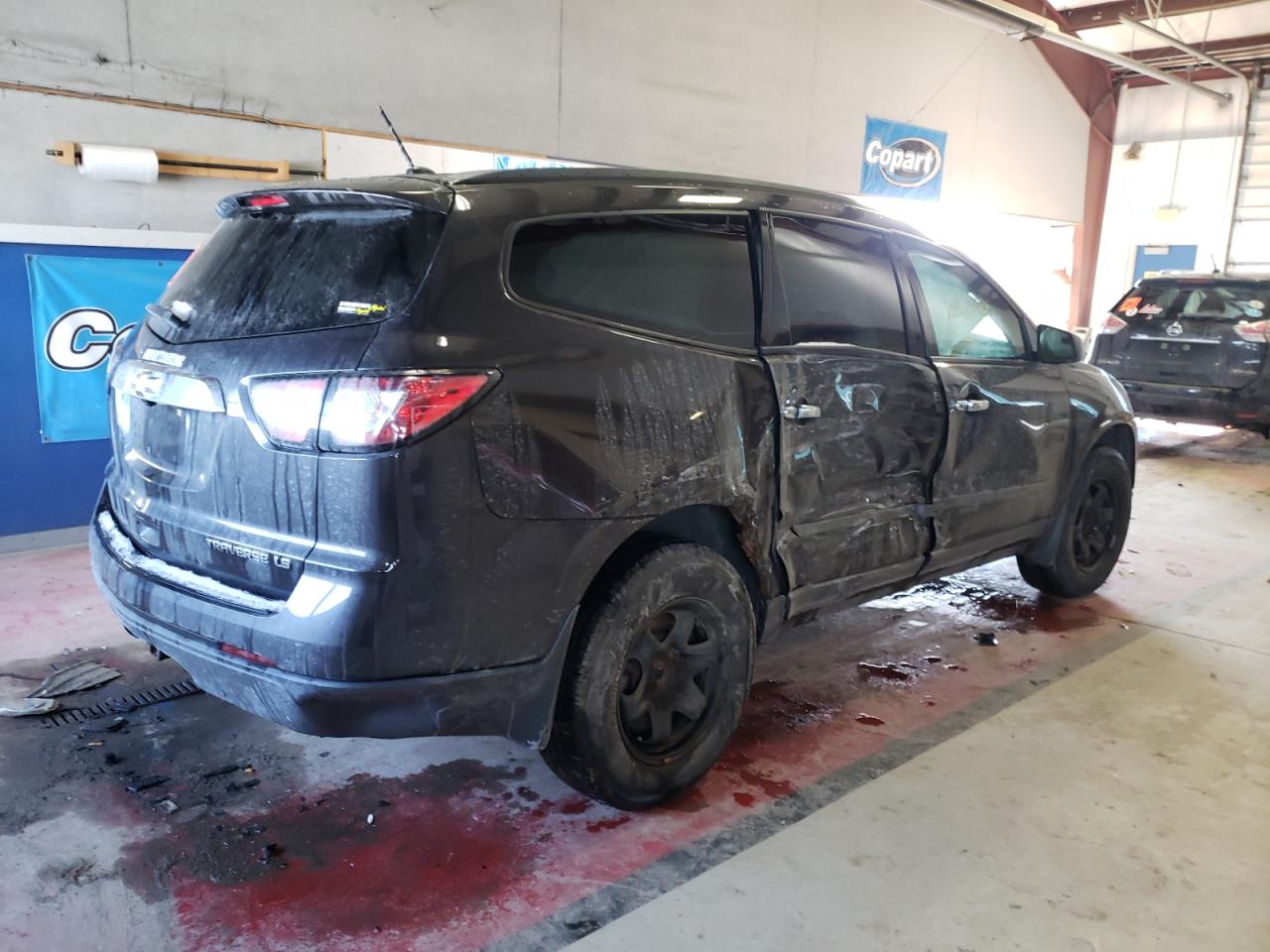 Изображение 3 2014 CHEVROLET TRAVERSE LS 2014 с VIN 1GNKRFED4EJ181030