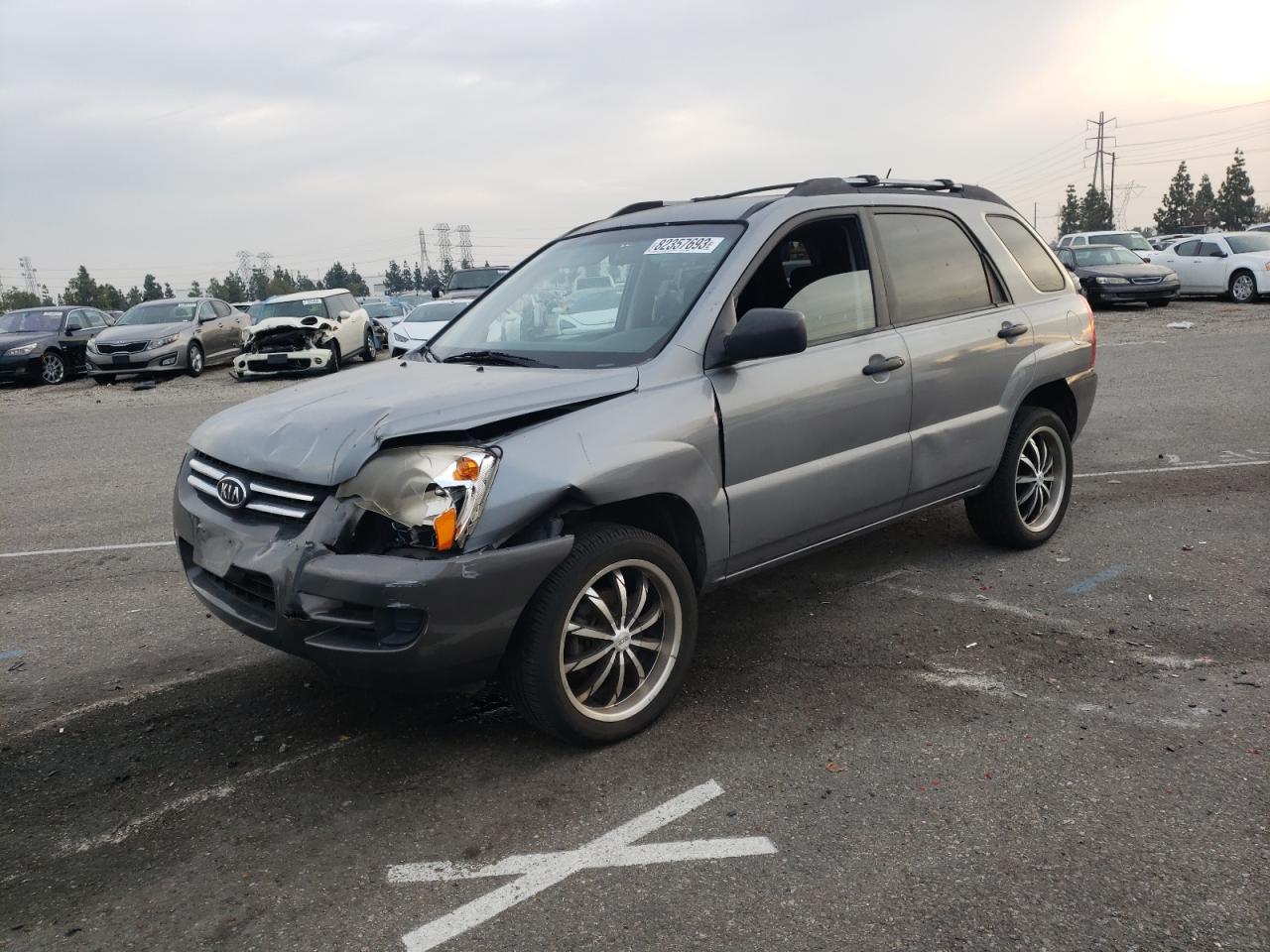 Image 1 of 2008 KIA SPORTAGE EX 2008 with VIN KNDJF723387480539