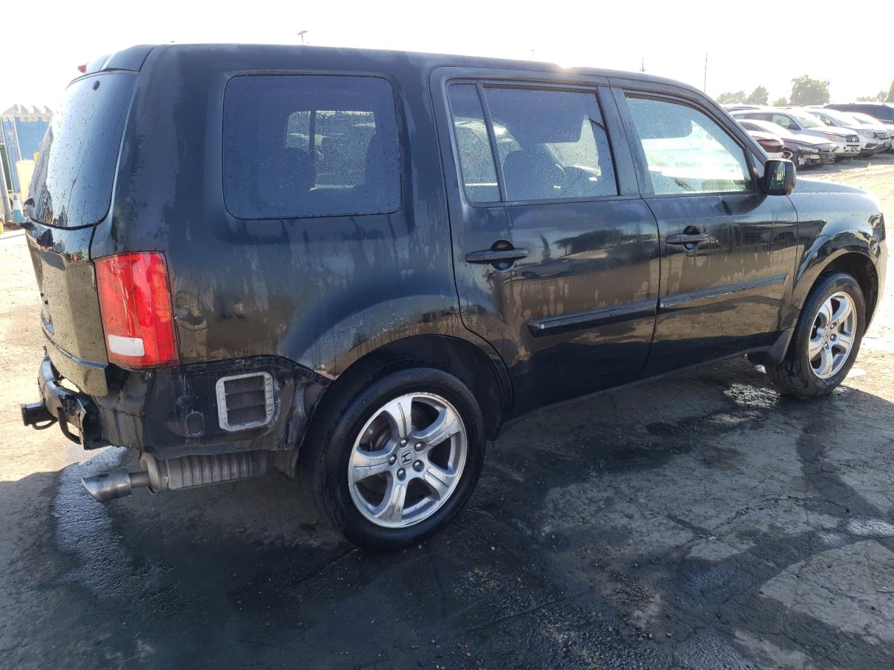 Изображение 3 2012 HONDA PILOT EX 2012 с VIN 5FNYF3H43CB023126