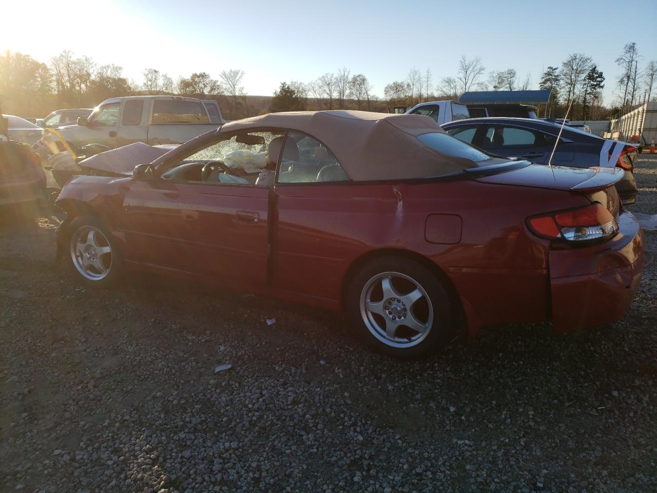 Image 2 of 2000 TOYOTA CAMRY SOLARA SE 2000 with VIN 2T1FF28P9YC374940