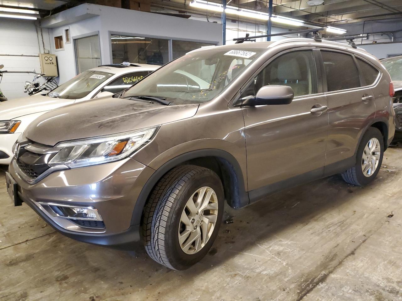 Изображение 1 2015 HONDA CR-V EXL 2015 с VIN 5J6RM4H76FL051993