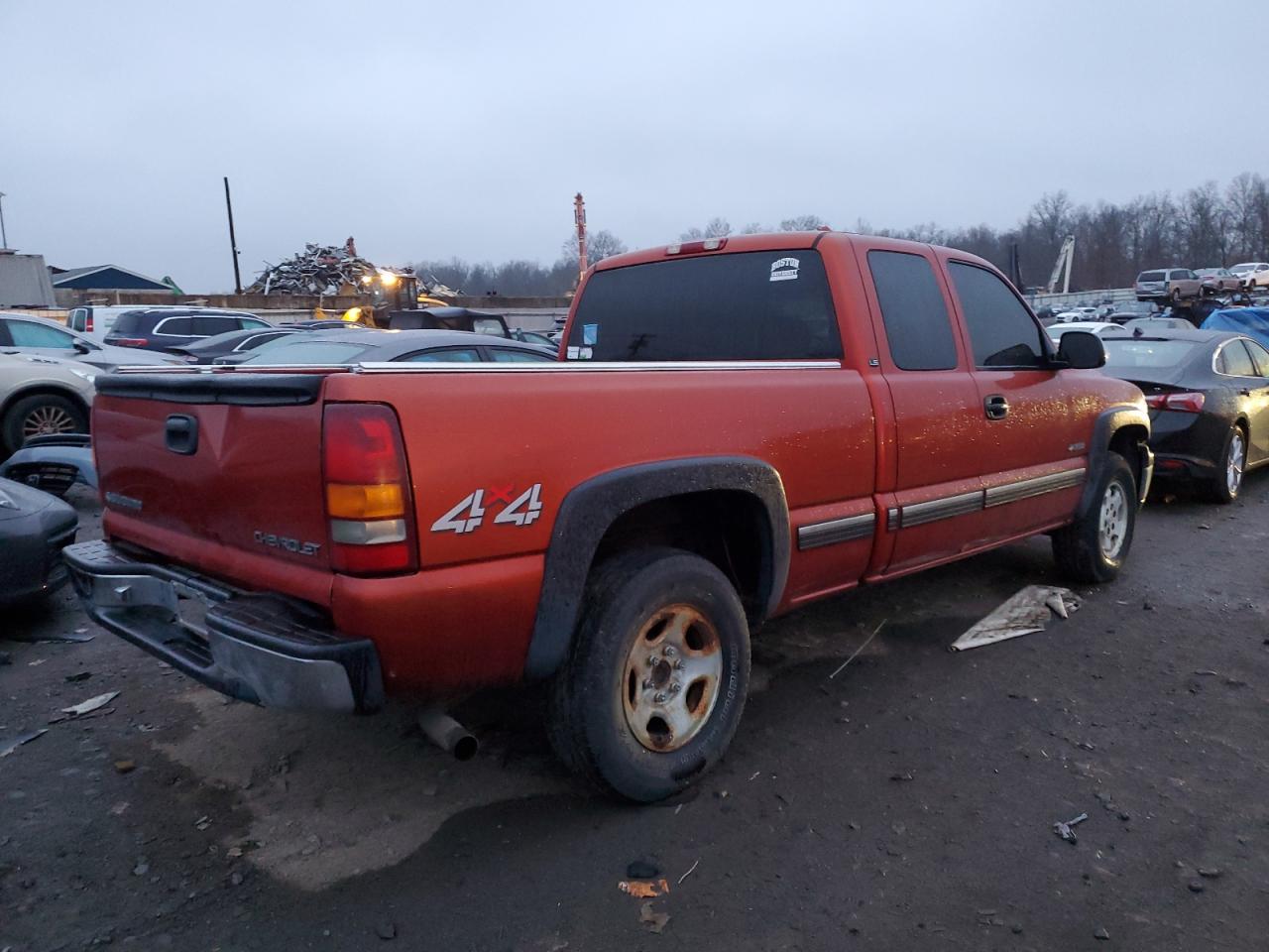 Obraz 3 z 2001 CHEVROLET SILVERADO K1500 2001 z VIN 1GCEK19V01E165880