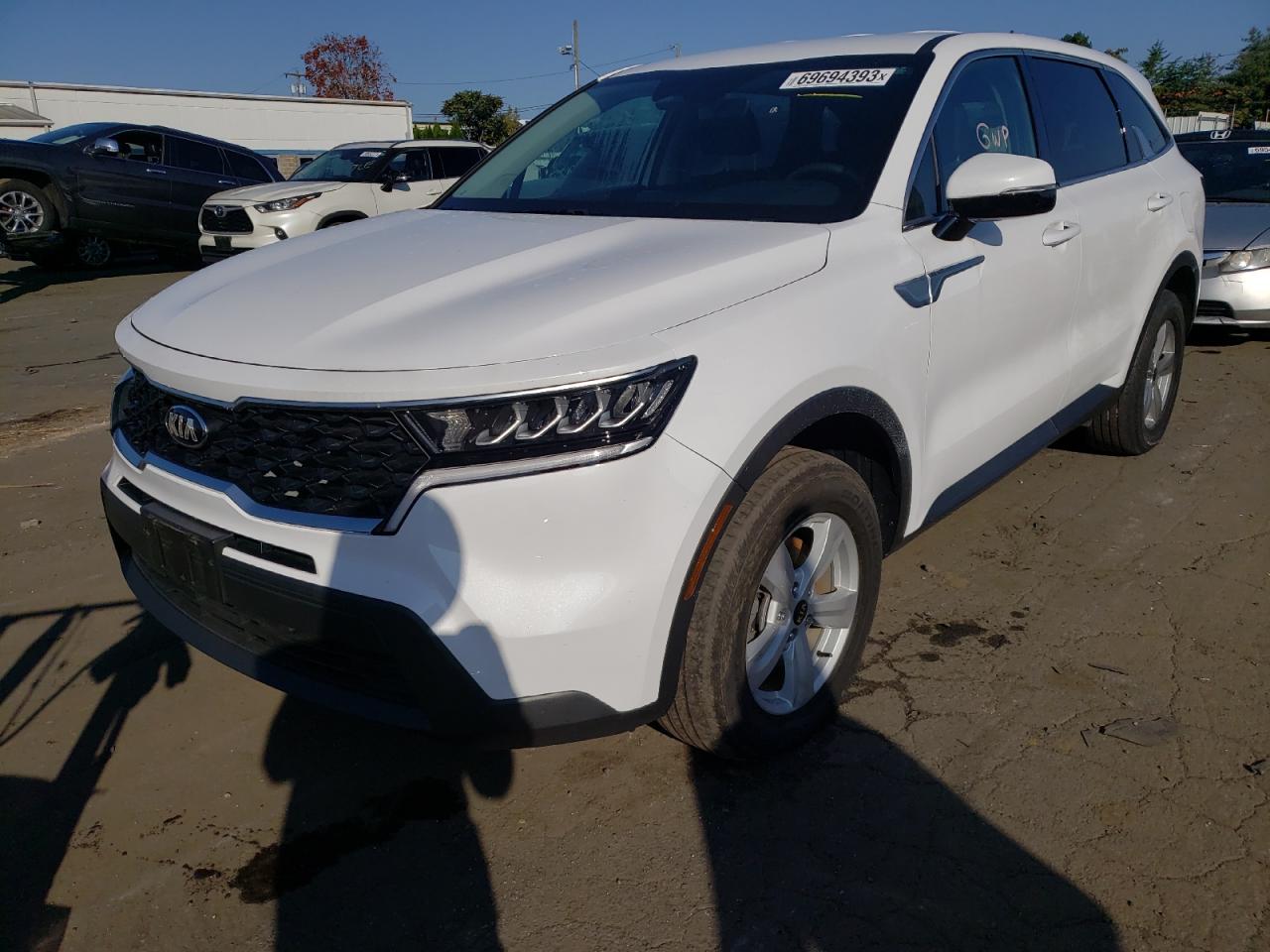 Image 1 of 2021 KIA SORENTO LX 2021 with VIN 5XYRGDLC9MG009537