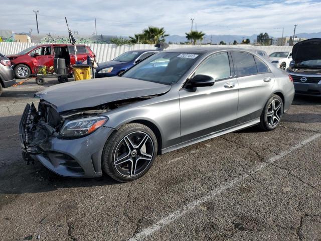 Image 1 of 2019 MERCEDES-BENZ C 300 4MATIC 2019 with VIN 55SWF8EB7KU313938