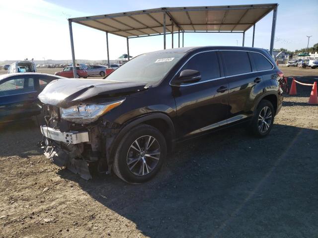 Изображение 1 2018 TOYOTA HIGHLANDER LE 2018 с VIN 5TDZARFH1JS037725