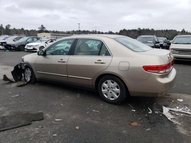 Изображение 2 2003 HONDA ACCORD LX 2003 с VIN 1HGCM56353A103284