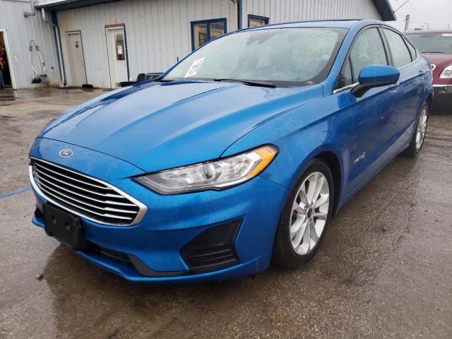 Image 1 of 2019 FORD FUSION SE 2019 with VIN 3FA6P0LU7KR131665