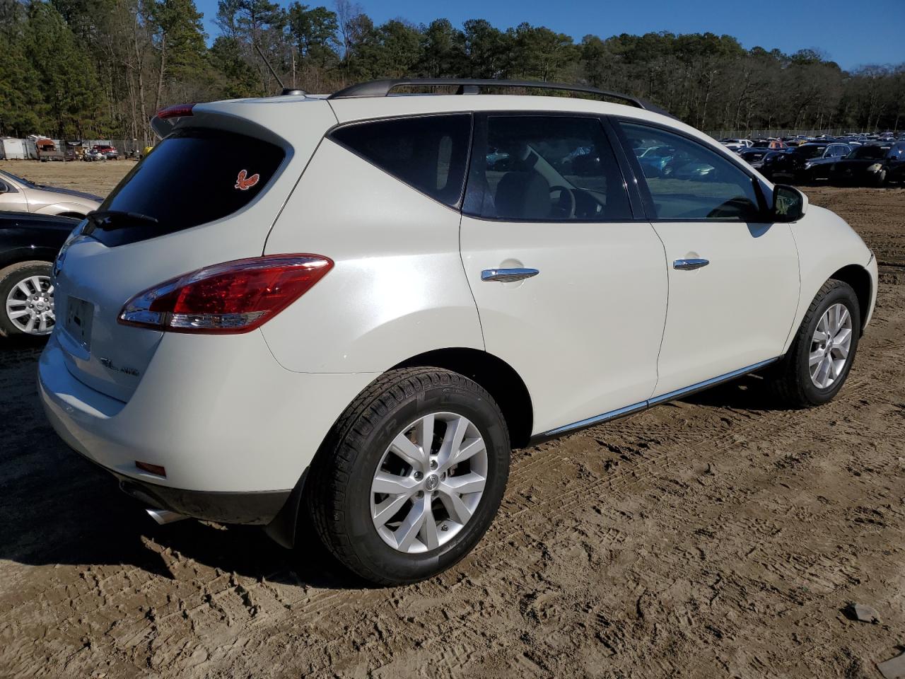 Image 3 of 2011 NISSAN MURANO S 2011 with VIN JN8AZ1MW2BW186305