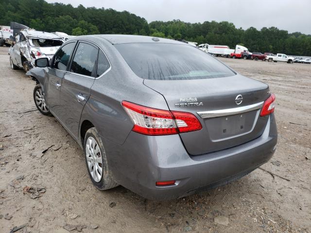 Obraz 3 z 2015 NISSAN SENTRA S 2015 z VIN 3N1AB7APXFY249149