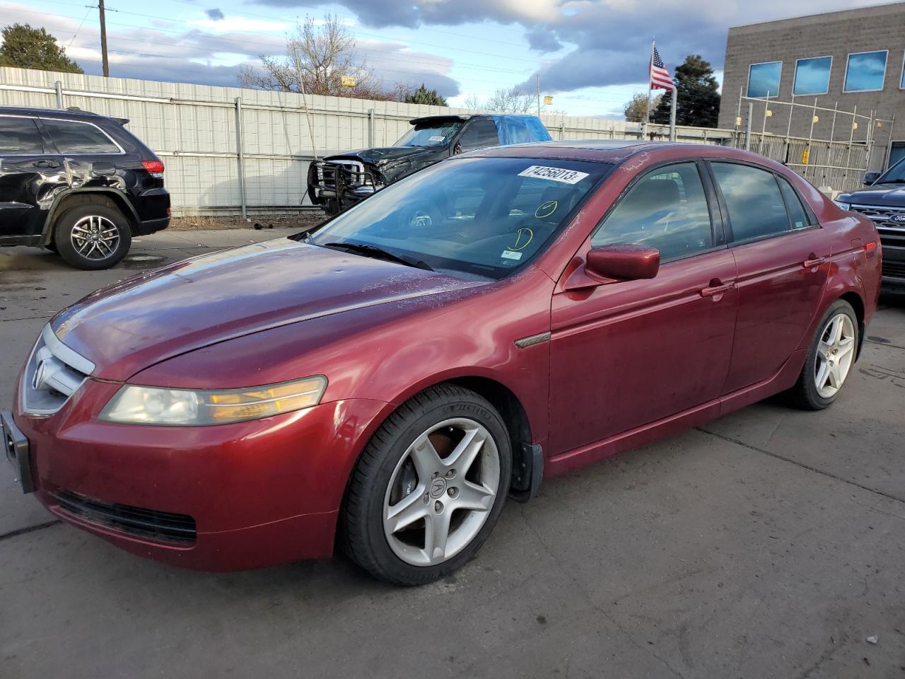 Image 1 of 2004 ACURA TL  2004 with VIN 19UUA65564A037190
