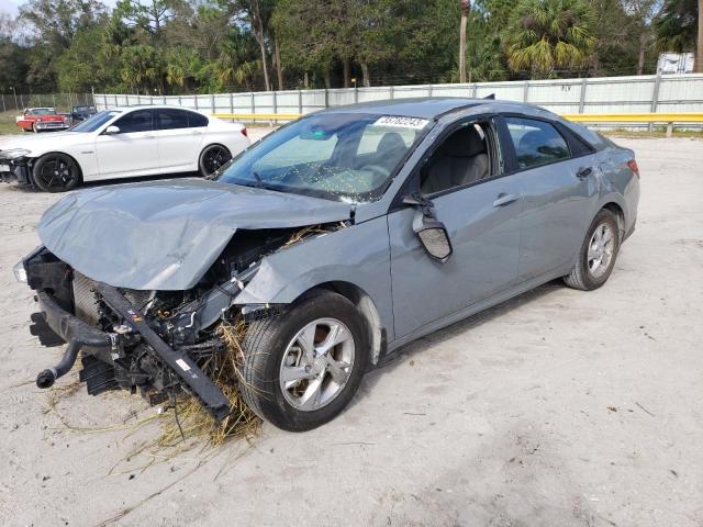 Image 1 of 2021 HYUNDAI ELANTRA SE 2021 with VIN KMHLL4AG4MU199040
