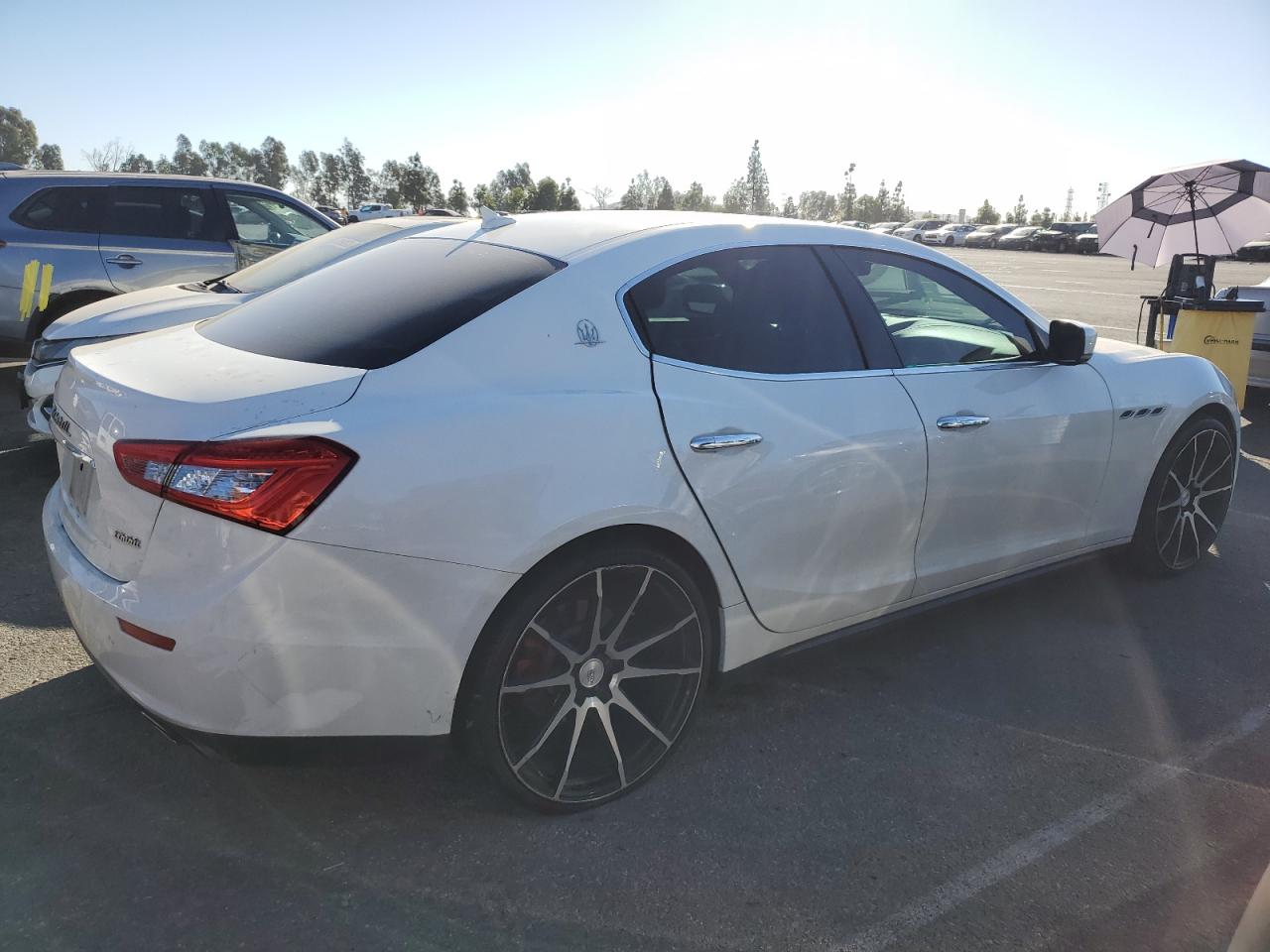 Image 3 of 2014 MASERATI GHIBLI  2014 with VIN ZAM57XSA3E1107153
