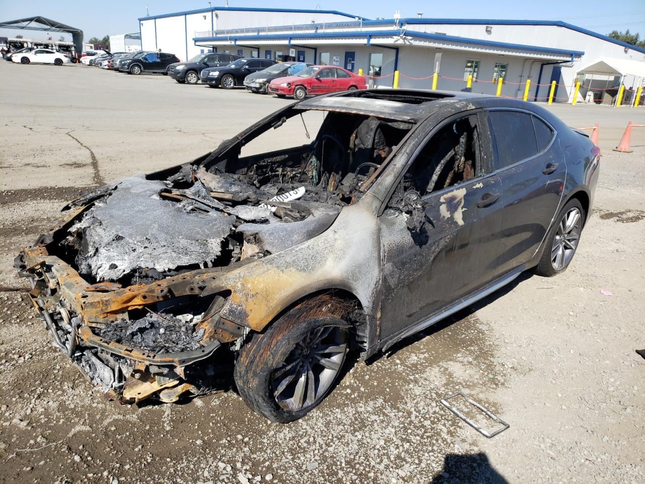 Image 1 of 2020 ACURA TLX TECHNOLOGY 2020 with VIN 19UUB2F4XLA002534