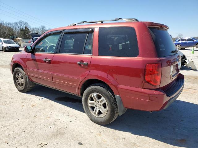 Image 2 of 2005 HONDA PILOT EXL 2005 with VIN 5FNYF18655B024609