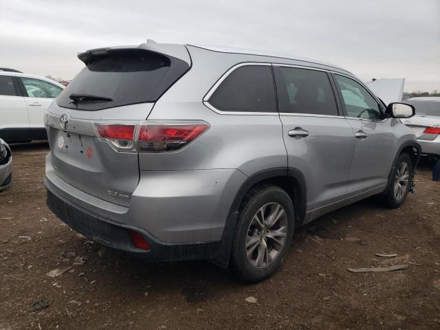 Image 3 of 2015 TOYOTA HIGHLANDER XLE 2015 with VIN 5TDJKRFHXFS197409