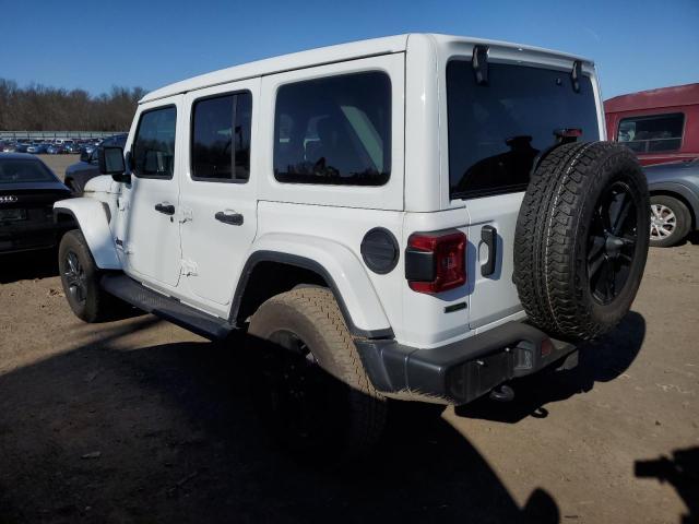 Изображение 2 2022 JEEP WRANGLER UNLIMITED SAHARA 2022 с VIN 1C4HJXEM2NW237226