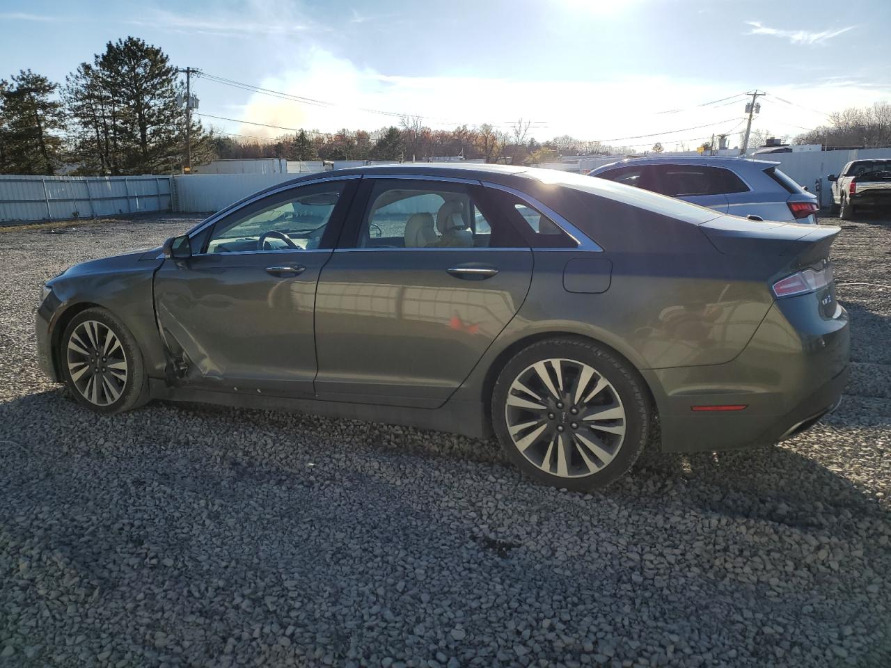 Image 2 of 2017 LINCOLN MKZ RESERVE 2017 with VIN 3LN6L5F96HR641813