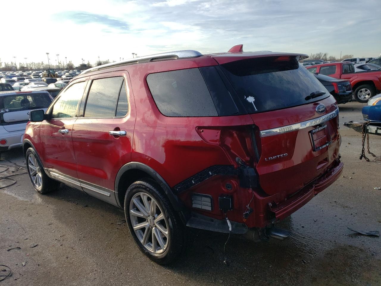Image 2 of 2017 FORD EXPLORER LIMITED 2017 with VIN 1FM5K8FH8HGA59520