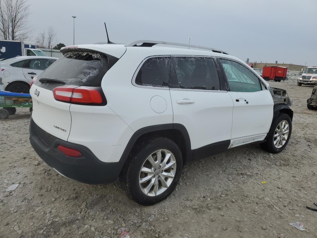 Image 3 of 2017 JEEP CHEROKEE LIMITED 2017 with VIN 1C4PJMDB6HW520520