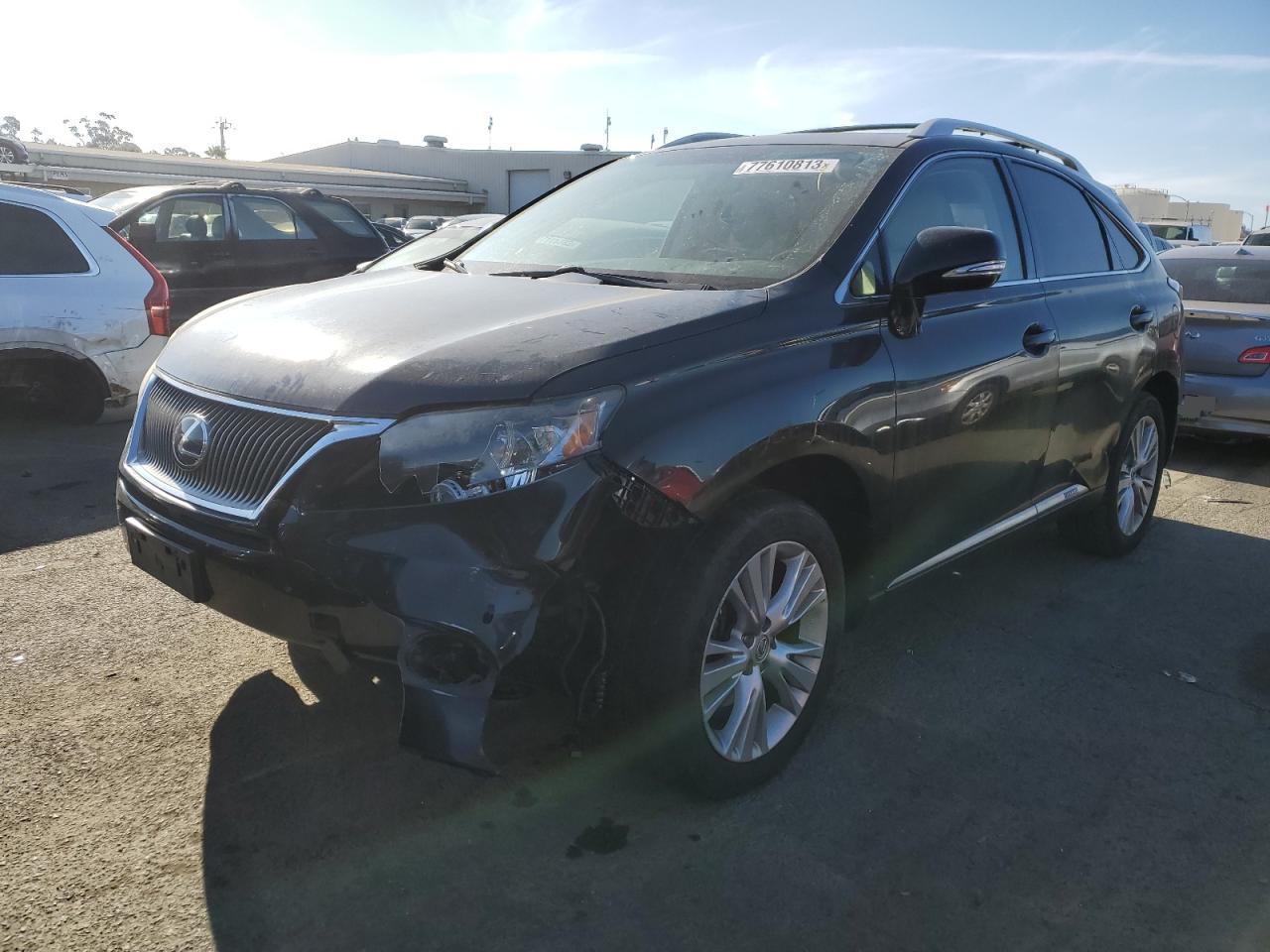 Image 1 of 2011 LEXUS RX 450 2011 with VIN JTJBC1BA8B2424011