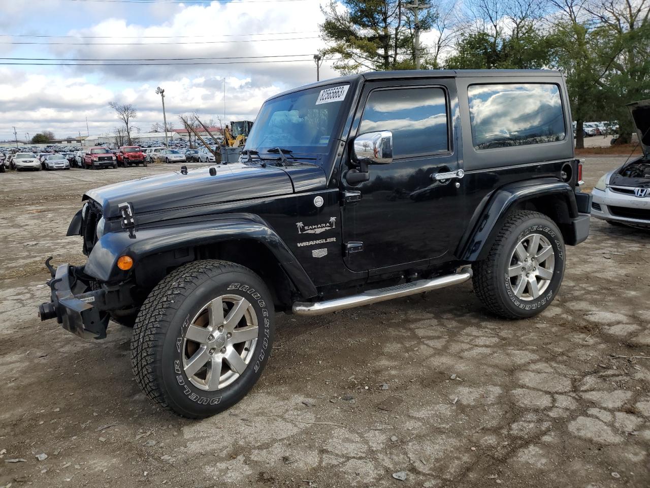 Image 1 of 2011 JEEP WRANGLER SAHARA 2011 with VIN 1J4AA5D16BL630392