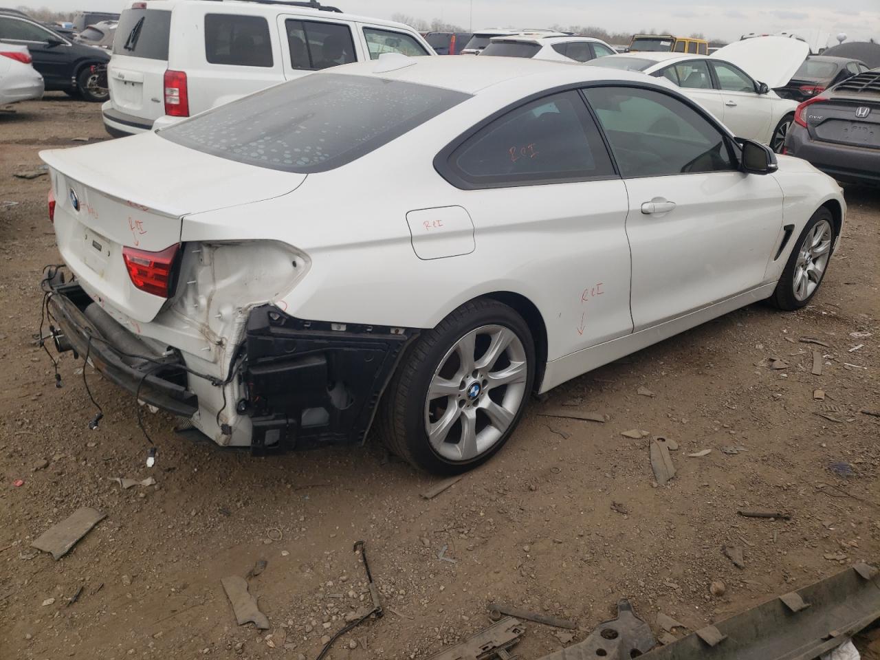 Image 3 of 2015 BMW 428 XI 2015 with VIN WBA3N5C54FK198983