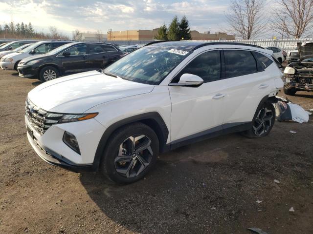 Image 1 of 2023 HYUNDAI TUCSON LUXURY 2023 with VIN KM8JCCA12PU115850