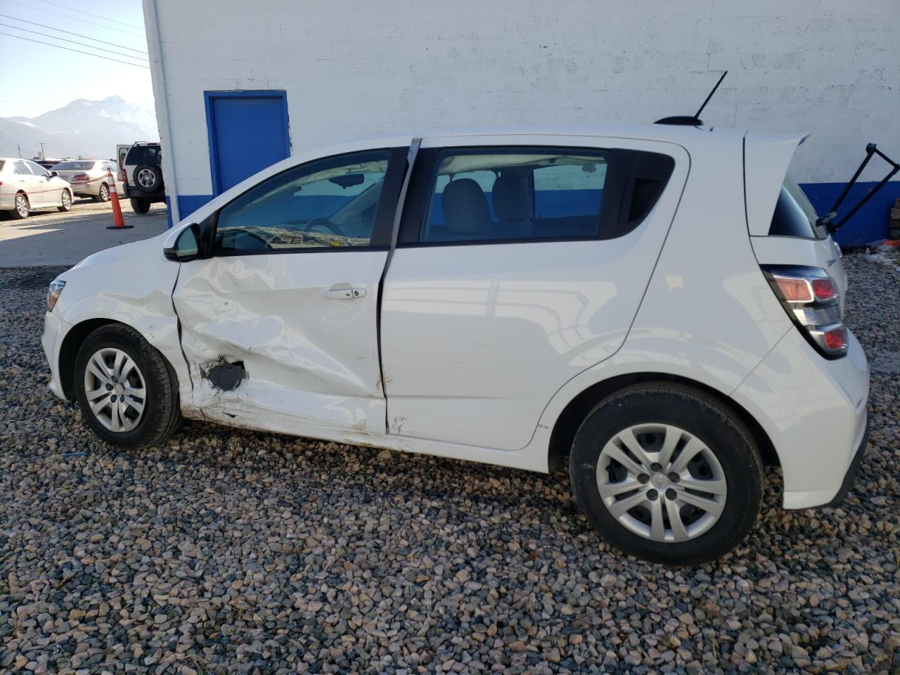 Image 2 of 2020 CHEVROLET SONIC  2020 with VIN 1G1JG6SBXL4123408