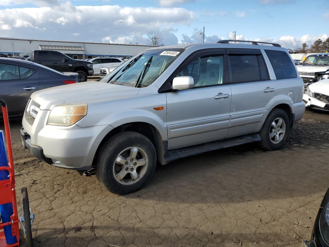 Изображение 1 2006 HONDA PILOT EX 2006 с VIN 2HKYF18496H508154