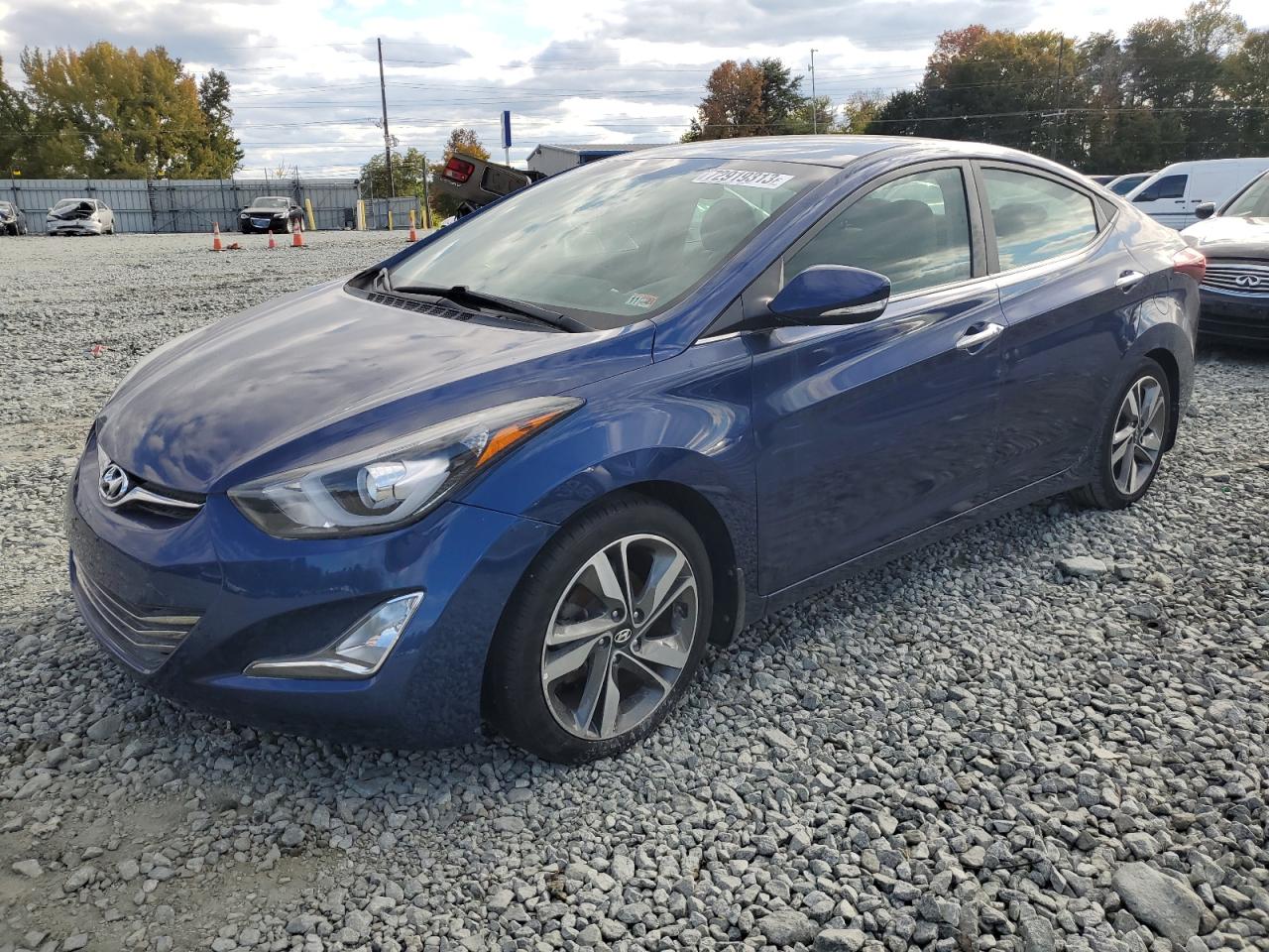 Image 1 of 2016 HYUNDAI ELANTRA SE 2016 with VIN 5NPDH4AE7GH656298