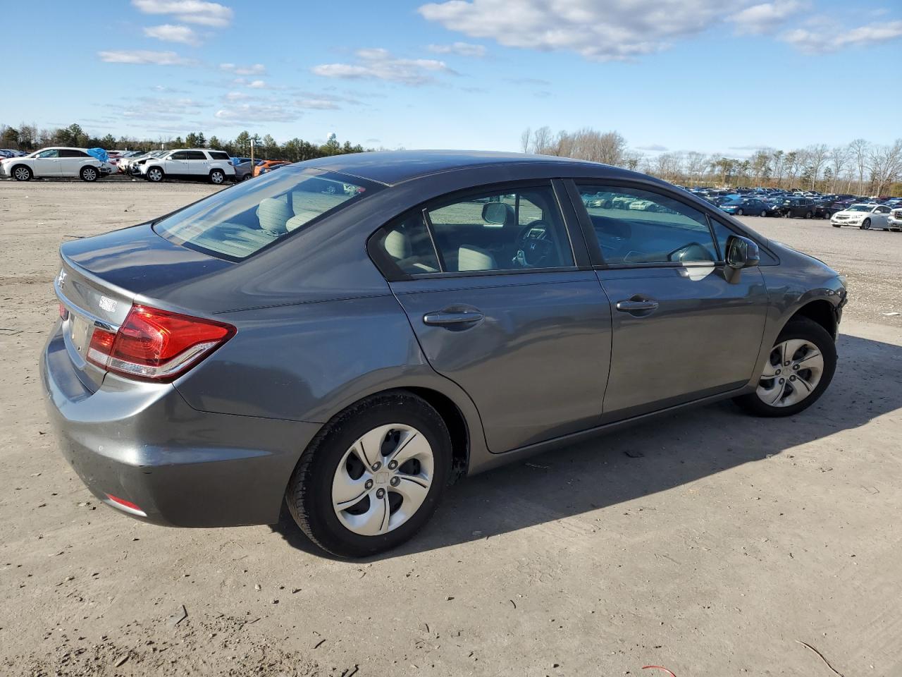 Image 3 of 2013 HONDA CIVIC LX 2013 with VIN 19XFB2F53DE201651