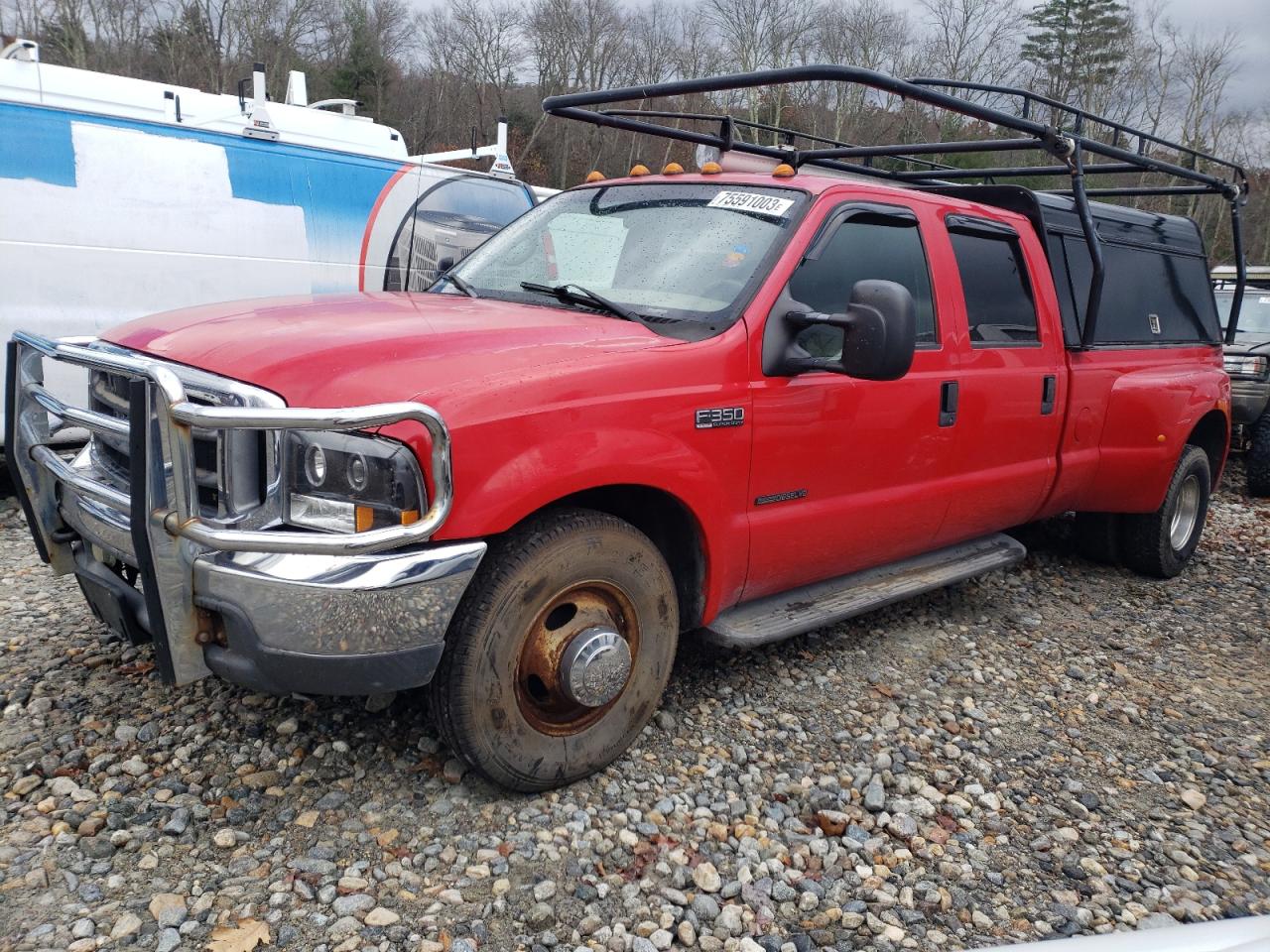 Image 1 of 2001 FORD F350 SUPER DUTY 2001 with VIN 1FTWW32F21EC80360