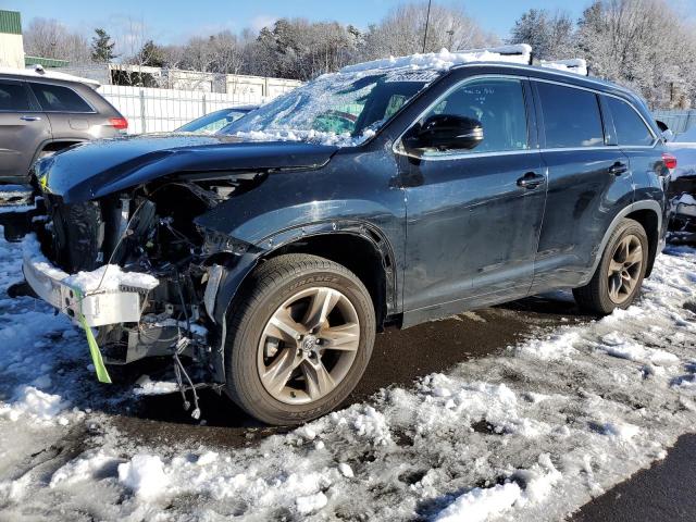 Image 1 of 2017 TOYOTA HIGHLANDER LIMITED 2017 with VIN 5TDDZRFH1HS410825