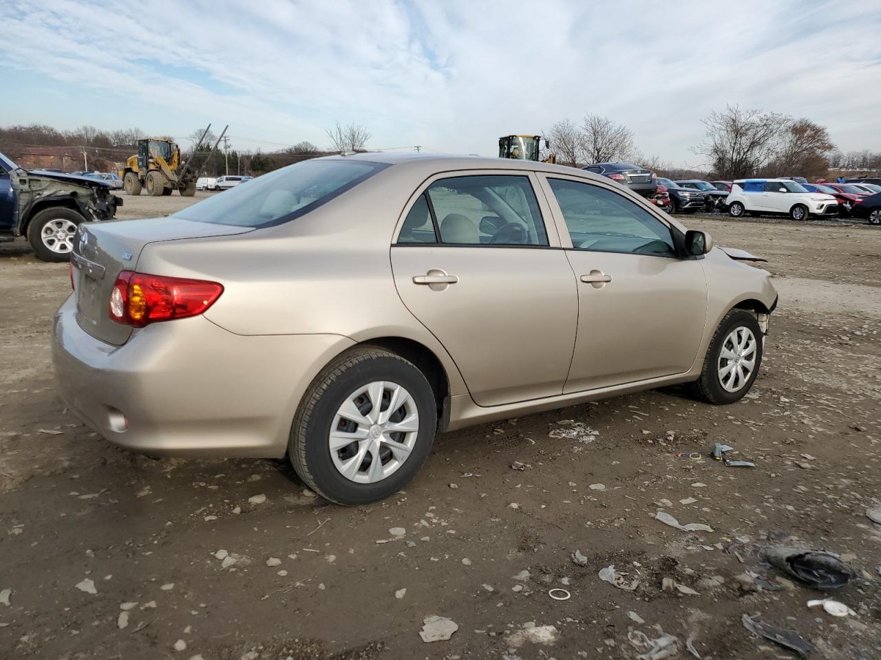 Image 3 of 2010 TOYOTA COROLLA BASE 2010 with VIN 2T1BU4EE5AC407988