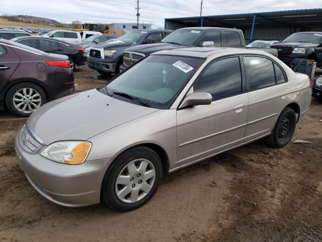 Image 1 of 2002 HONDA CIVIC EX 2002 with VIN 1HGES25772L000517